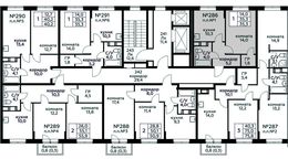 Планировка 1-комнатной квартиры, 35,3 м2