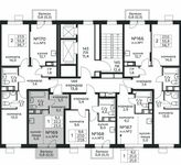 Планировка квартиры студии, 23 м2