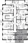 Планировка 3-комнатной квартиры, 90,6 м2