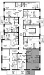 Планировка 4-комнатной квартиры, 80,6 м2