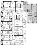 Планировка 4-комнатной квартиры, 79,5 м2