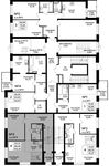 Планировка 4-комнатной квартиры, 100,45 м2