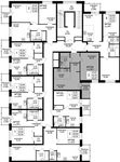 Планировка 2-комнатной квартиры, 44,7 м2