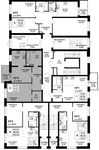 Планировка 2-комнатной квартиры, 54,07 м2