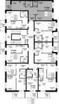 Планировка 2-комнатной квартиры, 54,98 м2