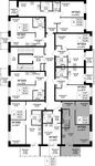 Планировка 2-комнатной квартиры, 41,86 м2