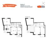 Планировка 3-комнатной квартиры, 112,6 м2