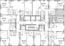 Планировка 1-комнатной квартиры, 32 м2