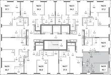 Планировка 1-комнатной квартиры, 40 м2