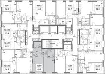 Планировка 1-комнатной квартиры, 45 м2