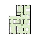 Планировка 3-комнатной квартиры, 109 м2
