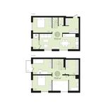 Планировка 3-комнатной квартиры, 113 м2