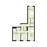 Планировка 3-комнатной квартиры, 101 м2
