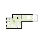 Планировка 1-комнатной квартиры, 64 м2