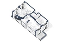 Планировка 3-комнатной квартиры, 109 м2