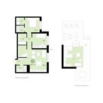 Планировка 2-комнатной квартиры, 140 м2