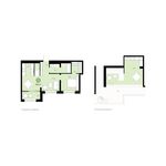 Планировка 1-комнатной квартиры, 99 м2