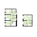 Планировка 3-комнатной квартиры, 88 м2