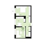 Планировка 2-комнатной квартиры, 48 м2