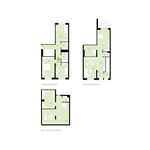 Планировка 4-комнатной квартиры, 204 м2