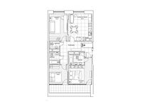Планировка 3-комнатной квартиры, 82,89 м2