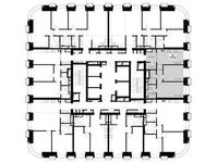 Планировка 2-комнатной квартиры, 57 м2