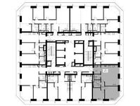 Планировка 3-комнатной квартиры, 65,1 м2