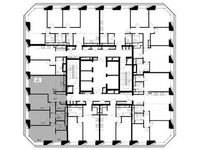 Планировка 3-комнатной квартиры, 86,8 м2