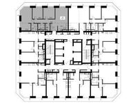 Планировка 3-комнатной квартиры, 88,3 м2