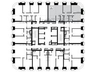 Планировка 3-комнатной квартиры, 88,6 м2