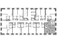 Планировка 2-комнатной квартиры, 47,8 м2