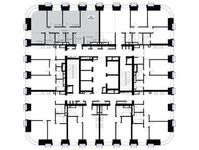 Планировка 3-комнатной квартиры, 87,9 м2